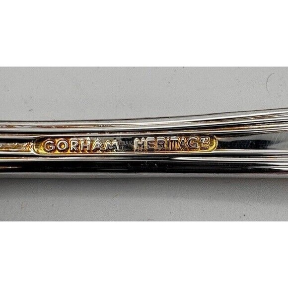 Vintage Gorham Heritage Silver Plated Lasagna Server Made In Italy YH507 - Picture 3 of 6